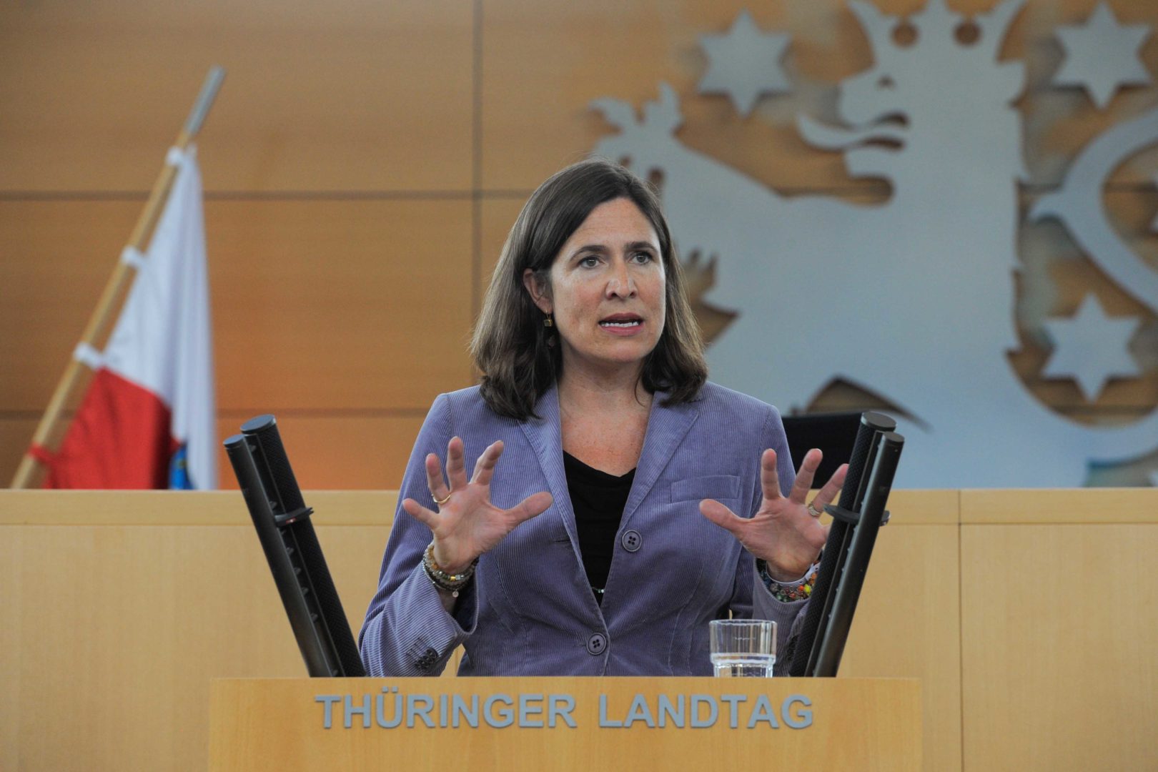 Shuk Achava am 03.September 2016 im Thüringer Landtag